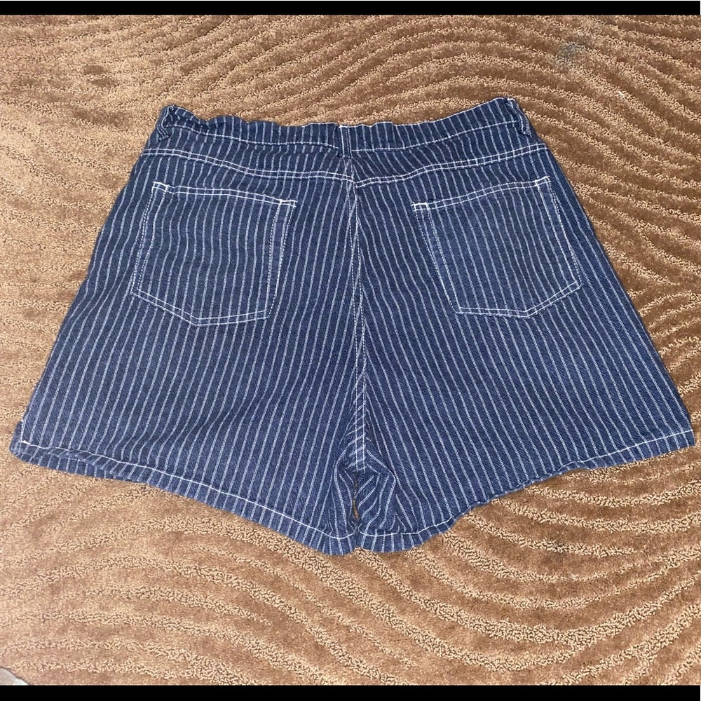 vintage Bill Blass pinstripe shorts